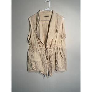 Flax Cream Women's Vest